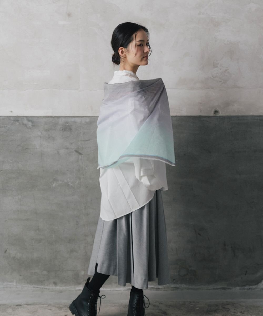 POLS 播州織 極細コットンストール Sサイズ 