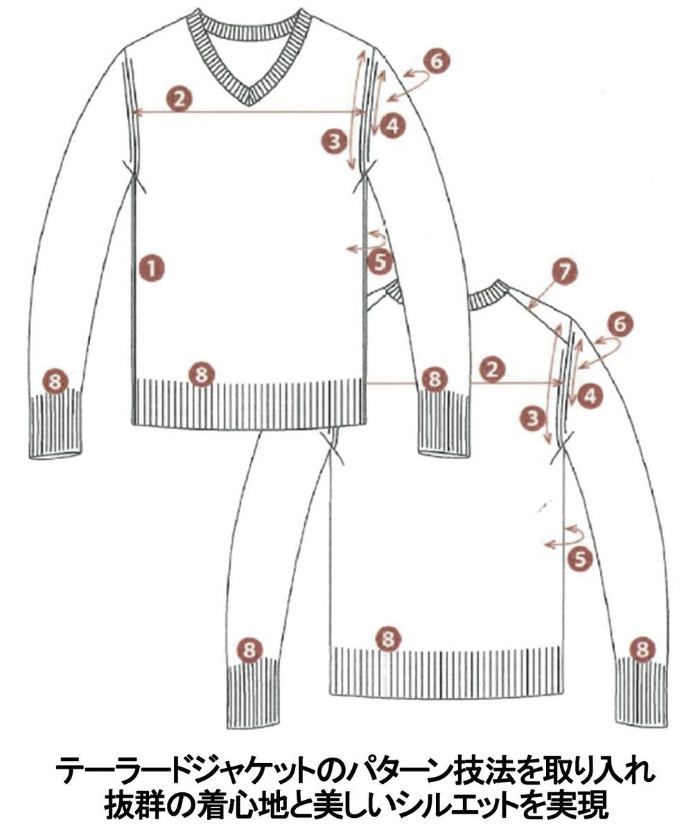 GOTAIRIKU 毎日の仕事着に【洗濯機可】テーラード DRESS BIZ ニットポロ 