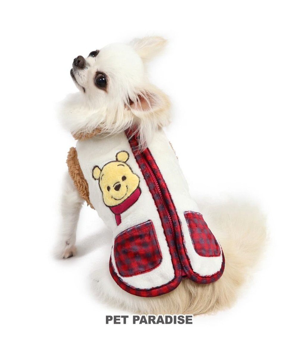 犬 服 ディズニー くまのプーさん 背中開き ベスト 小型犬 チェック柄 Pet Paradise ファッション通販 公式通販 オンワード クローゼット