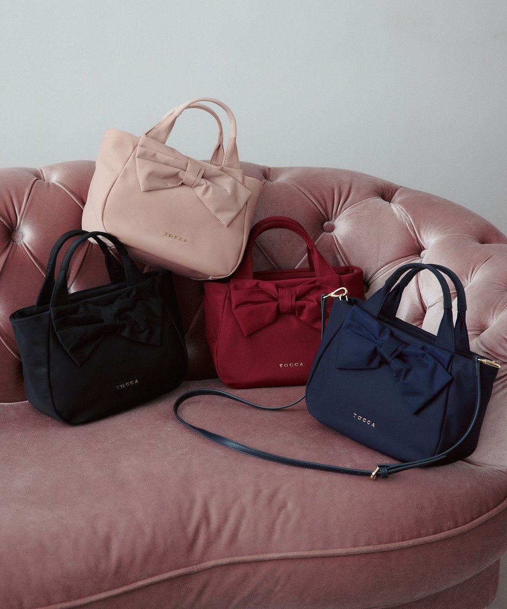 TOCCA RIBBON CUBE NYLON MINI TOTE ミニトートバッグ【古畑星夏さん着用】 