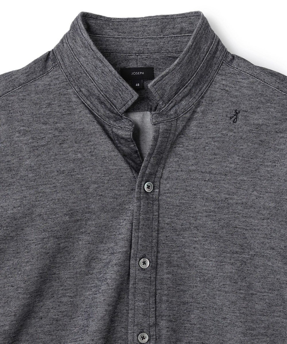 JOSEPH HOMME ツイルネルジャージー　ウイングカラーシャツ 