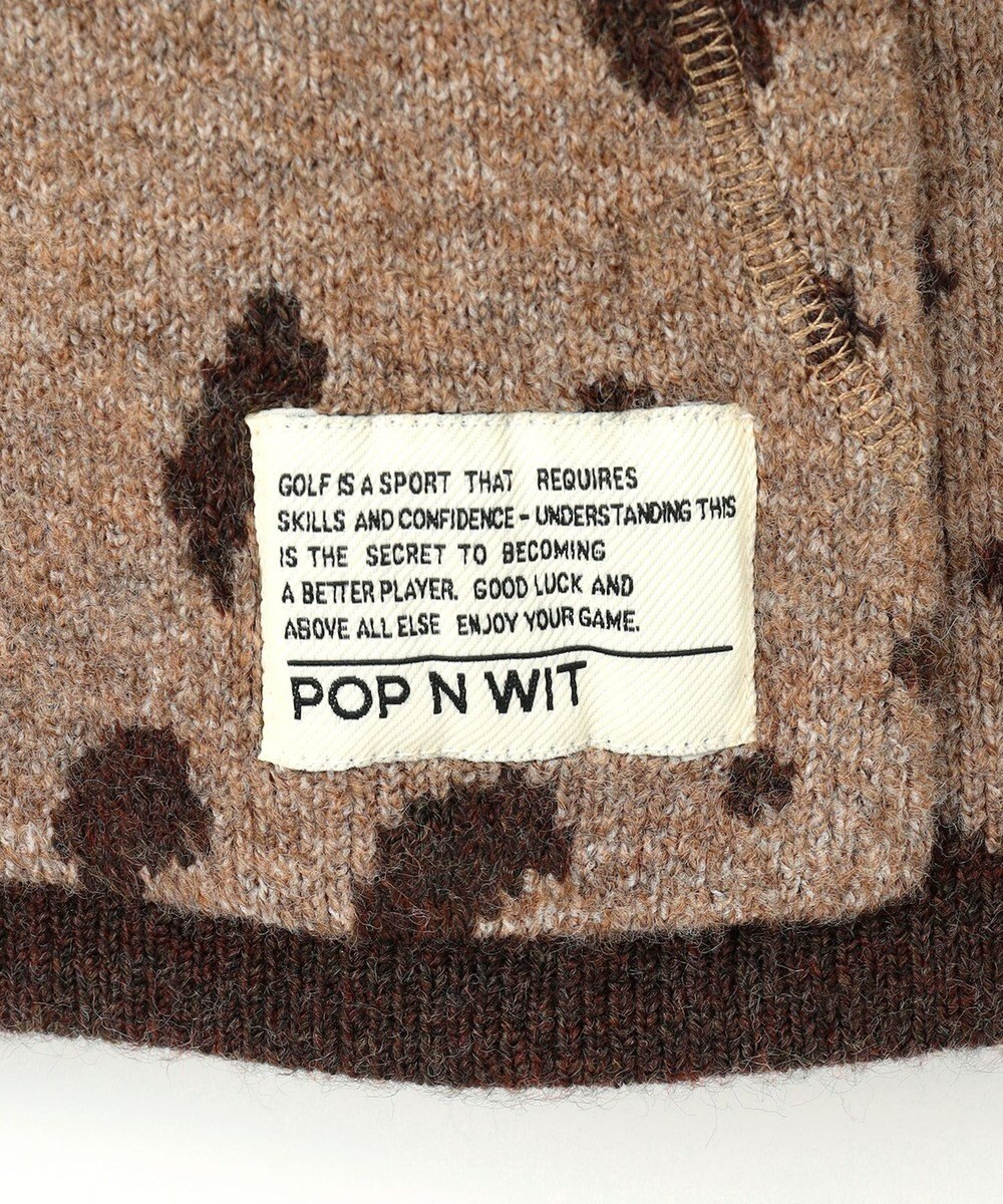 PW CIRCULUS 【WOMEN】SNOW LEOPARD柄フーディー 