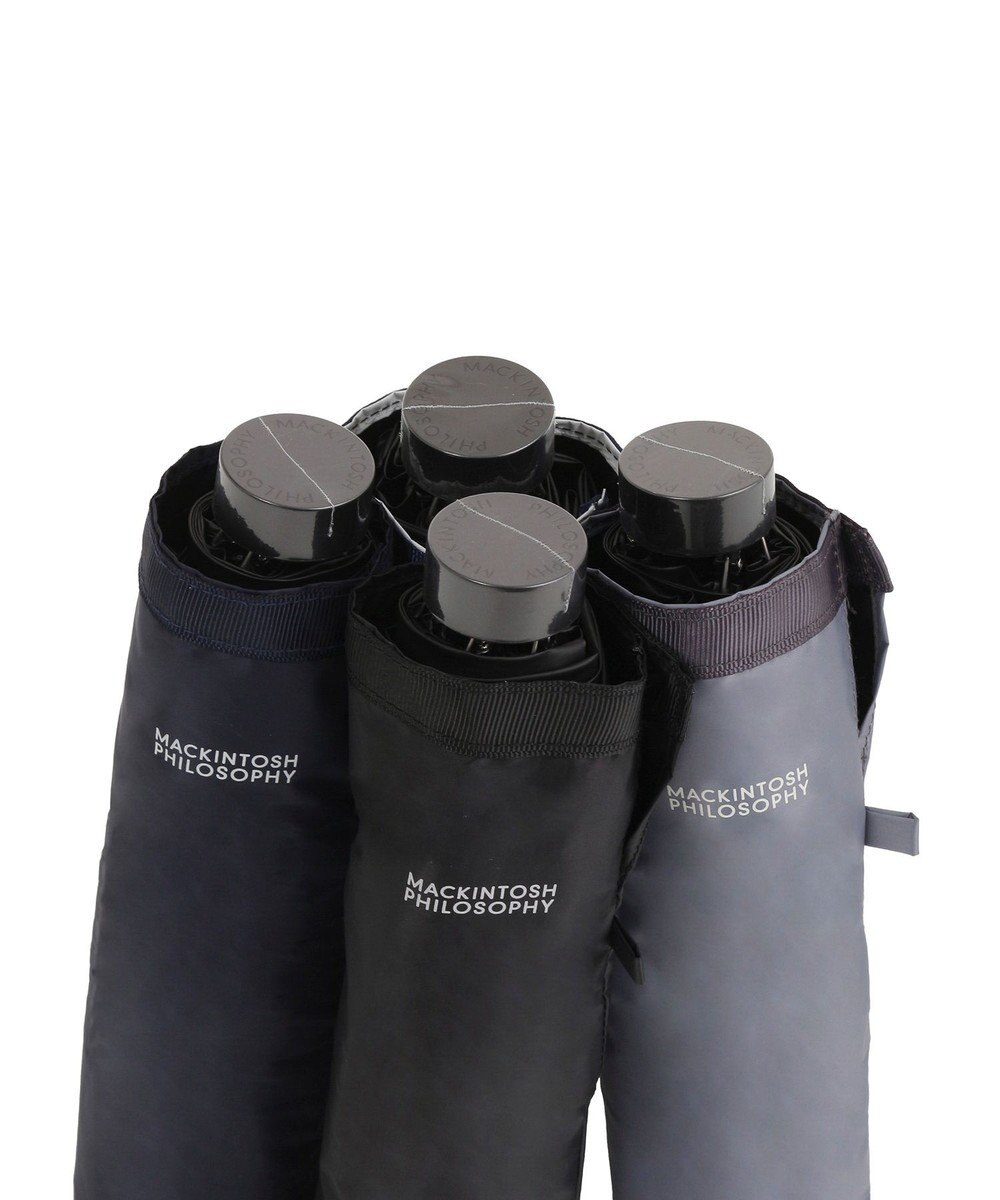 MOONBAT 【大きめ】マッキントッシュ フィロソフィー 晴雨兼用日傘 折りたたみ傘 グログラン／遮光 遮熱 UV 