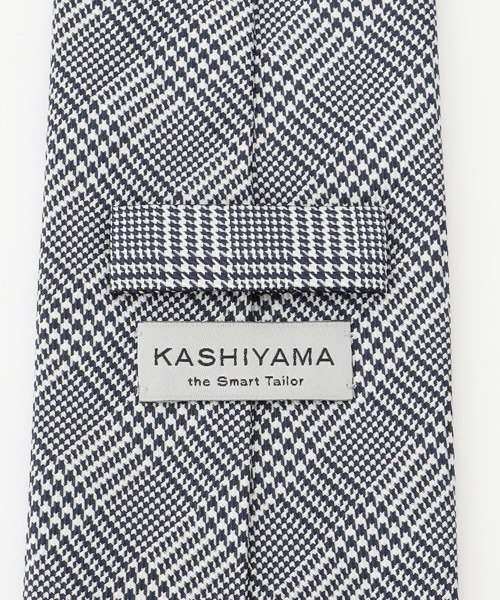 KASHIYAMA KASHIYAMAオリジナル【JAPAN MADE】グレンチェックネクタイ 