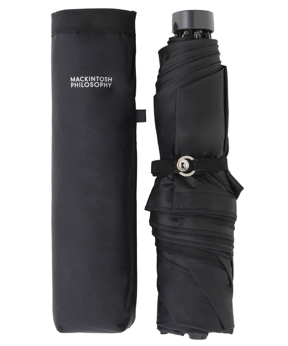 MOONBAT 【大きめ】マッキントッシュ フィロソフィー 晴雨兼用日傘 折りたたみ傘 グログラン／遮光 遮熱 UV 