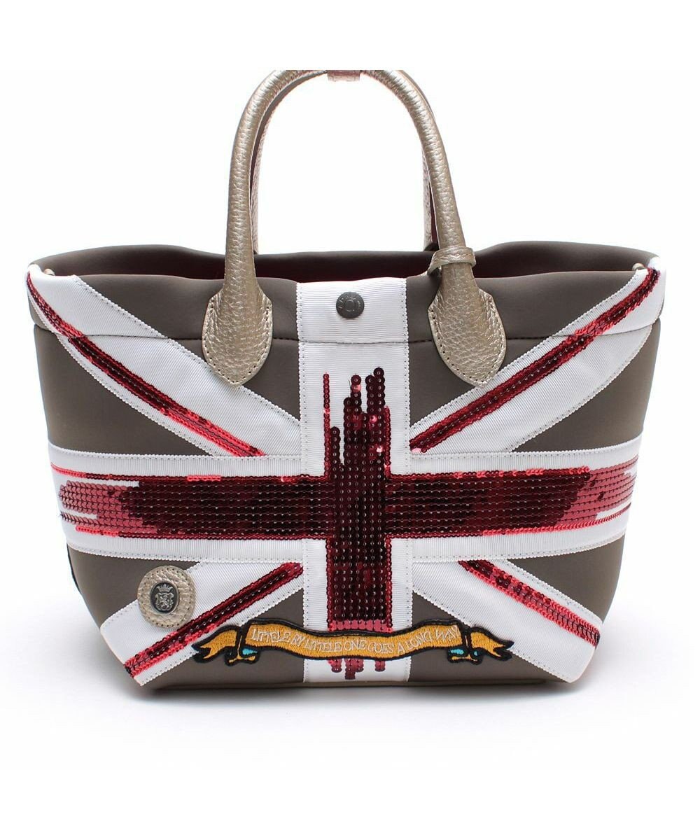 A.D.M.J. 【魔法の様に軽い】マジックライト/ユニオンジャックキューブトート21cm(Dカン+) 