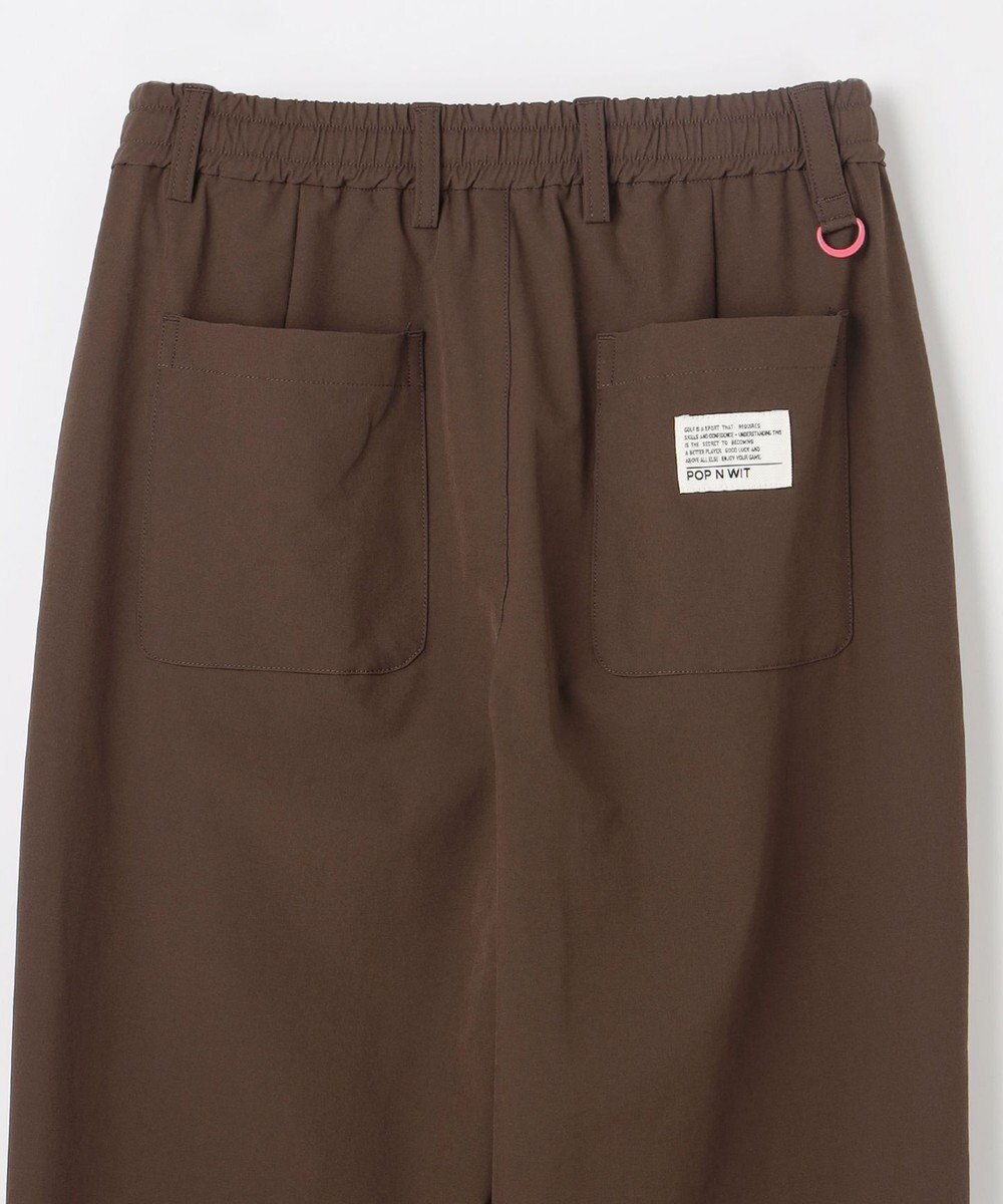 PW CIRCULUS 【ストレッチ素材】【WOMEN】セミワイド イージーパンツ ゴルフウェア レディース 