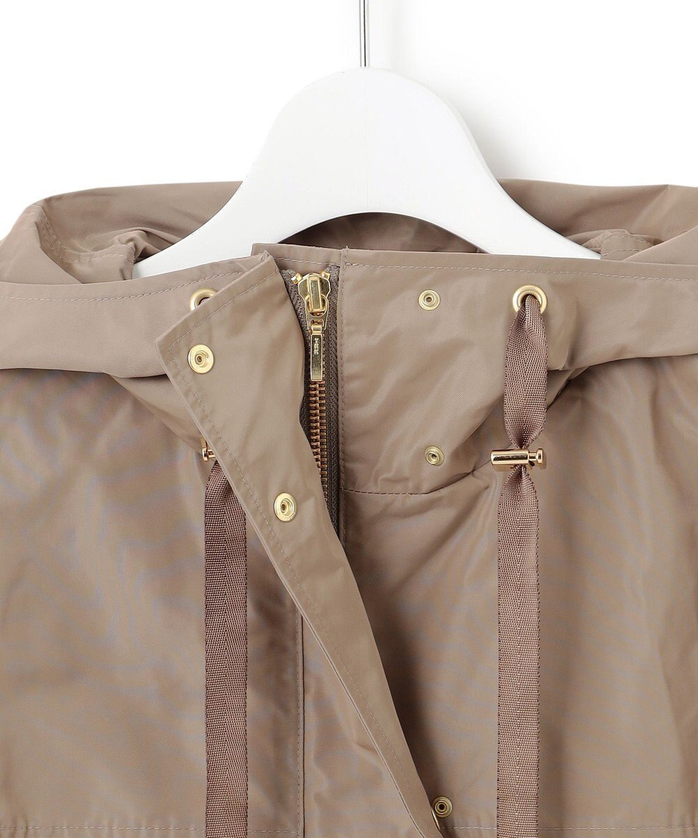 23区 S 【撥水加工/洗える】ブライトタフタ マウンテンパーカー 