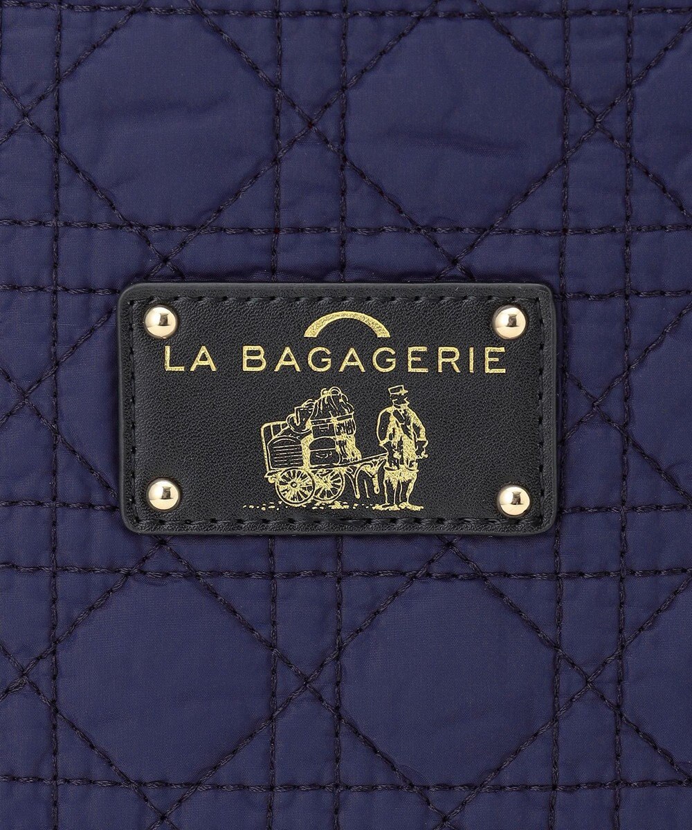 LA BAGAGERIE バイカラー　キルティングビッグトート 