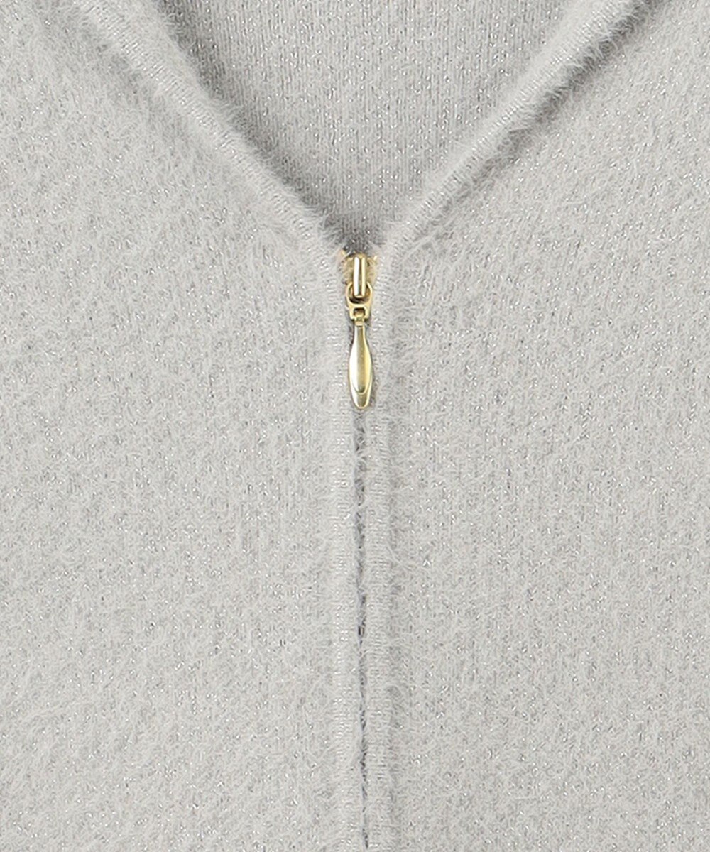 ANY SIS 【洗える】シャギーニット パーカー 