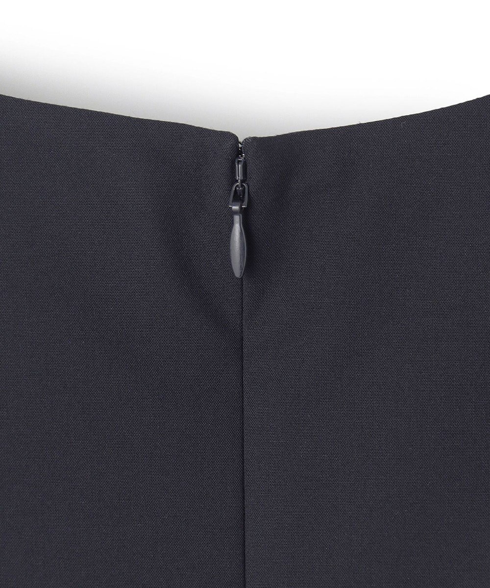 UNFILO ウールライク Vネックワンピース 