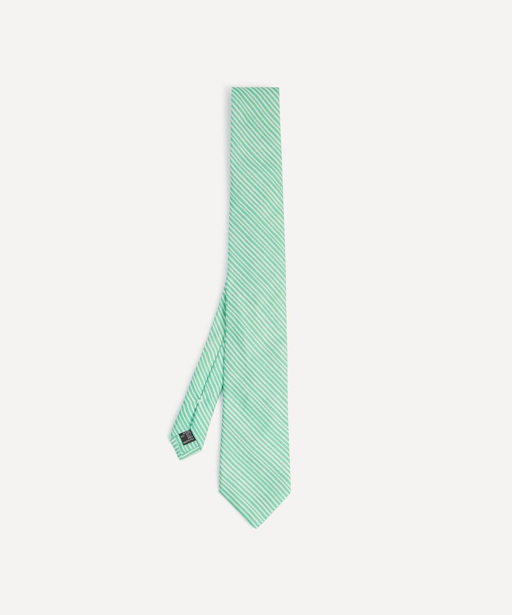 LIBERTY. エレメンツ プリンテッド シルク タイ 