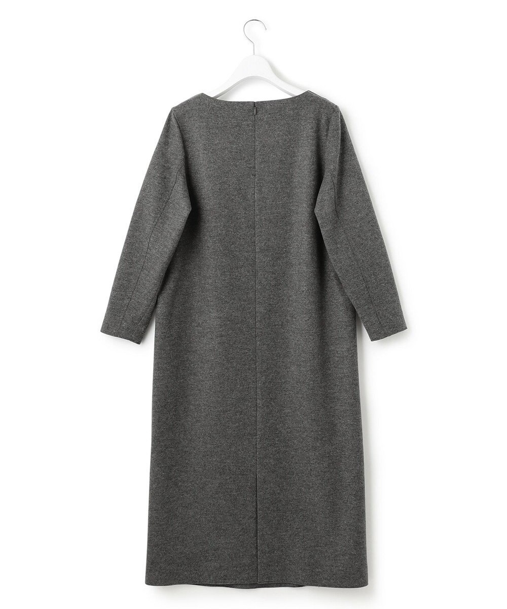 23区 【CLASSY.1月号掲載】ウール圧縮スムース  サック ワンピース 