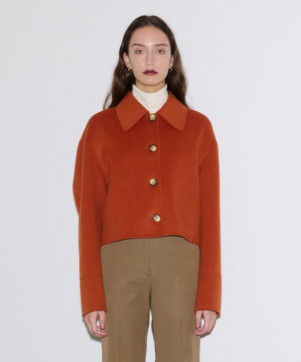 JOSEPH ダブルフェイスカシミヤ　ショートコート 