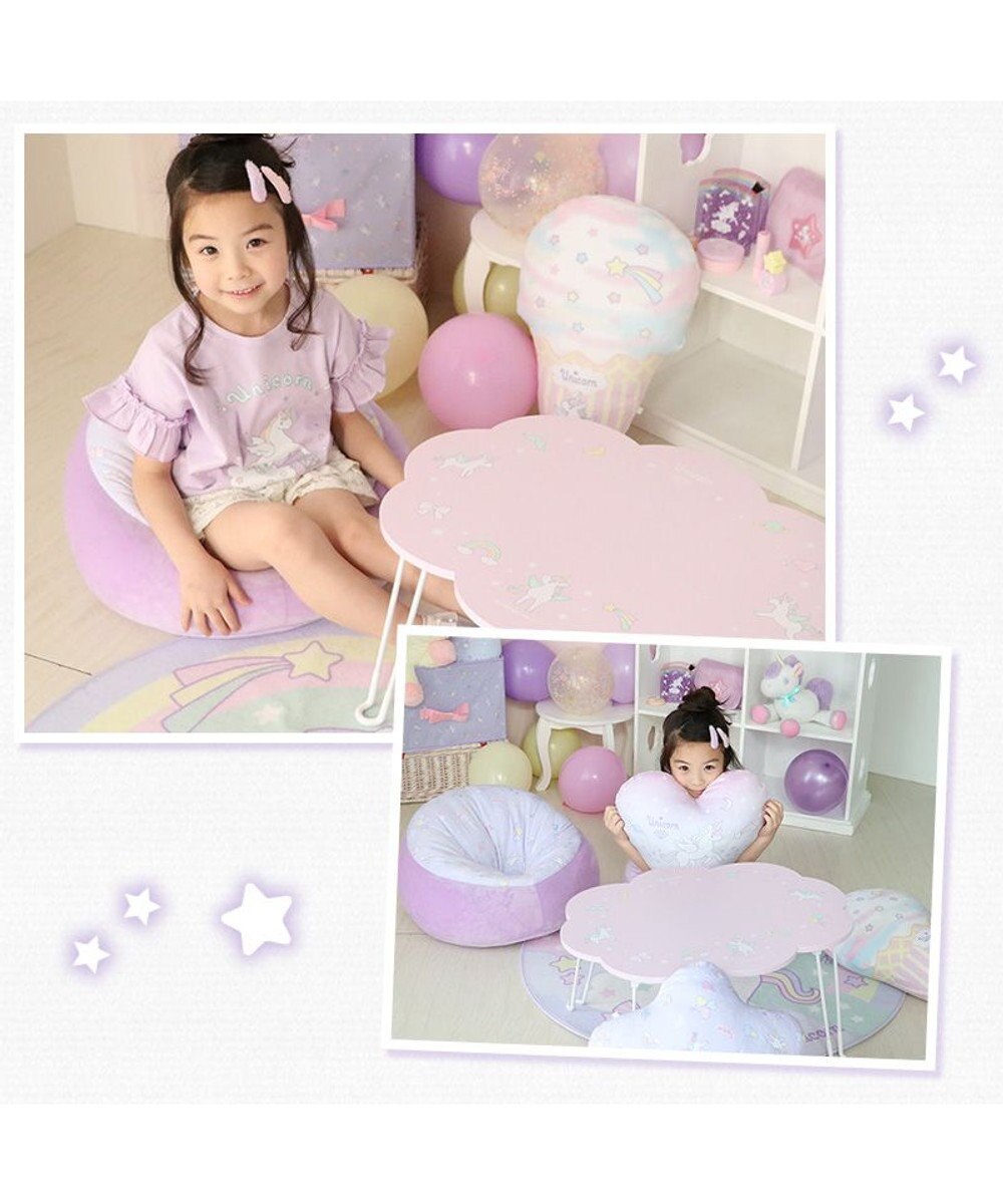 Mother garden マザーガーデン ユニコーン クッション 丸型 