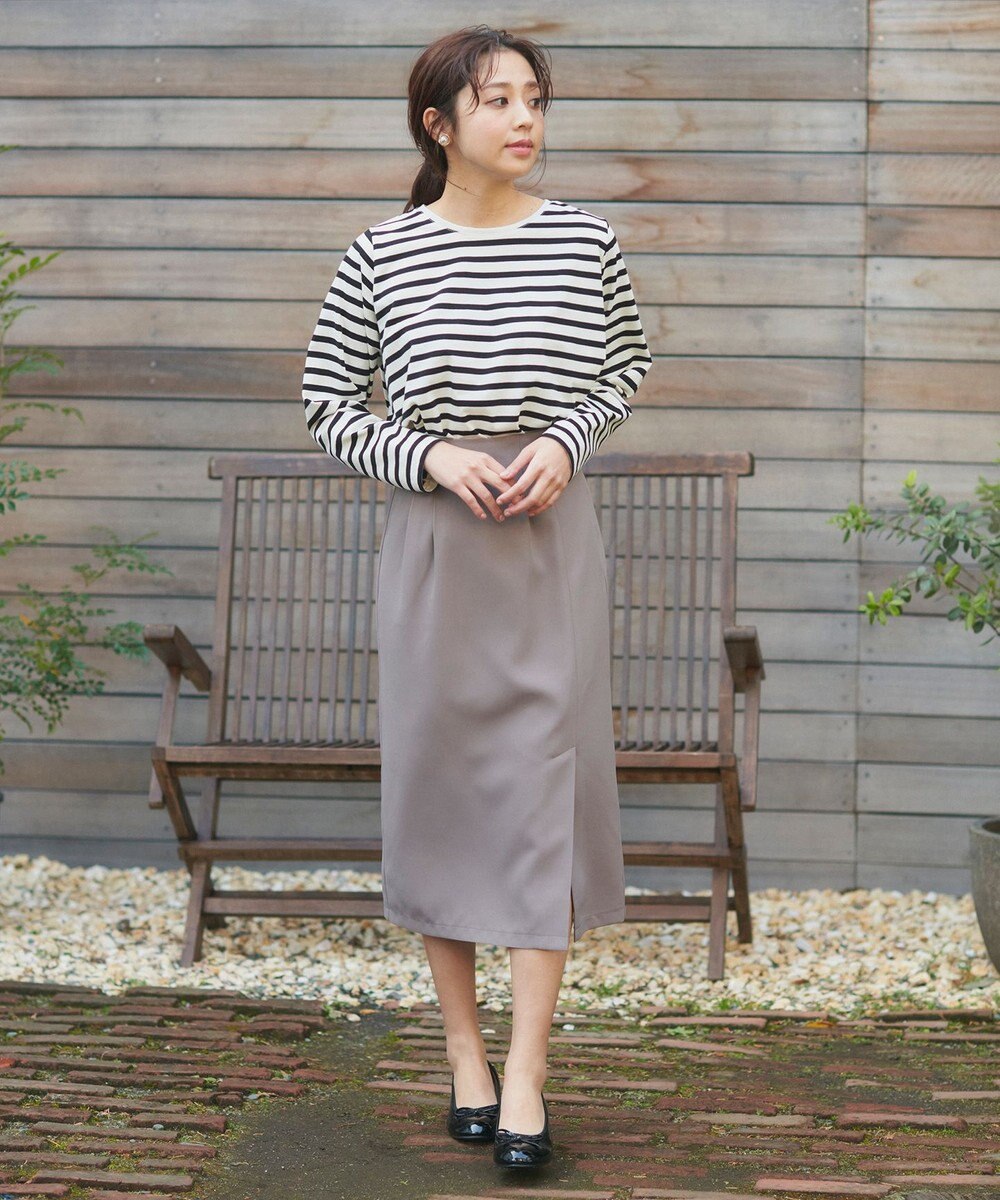 Feroux 裾フレア ロンＴ 