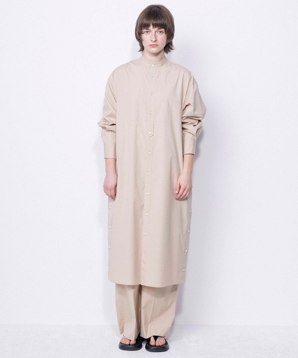 NAVE 【ReNAVE・セットアップ可/洗える/接触冷感/UVケア】コットンポリブロード ワンピース 