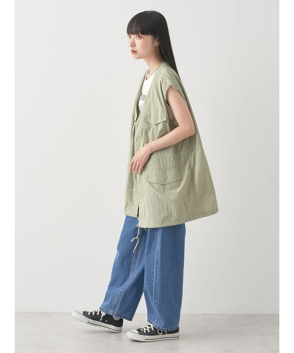 earth music&ecology デニムエッグパンツ 