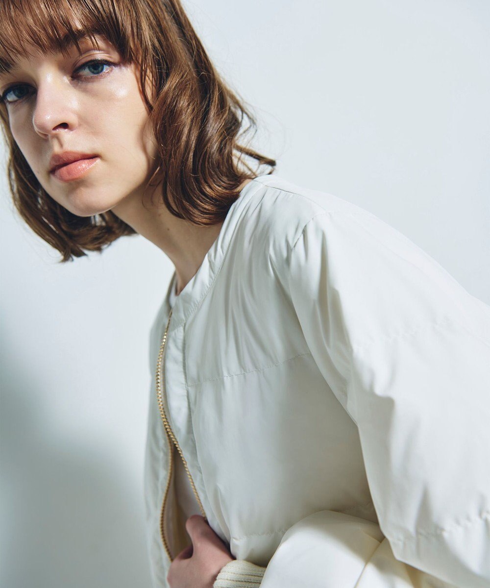 GRACE CONTINENTAL ボアコンビダウンジャケット 