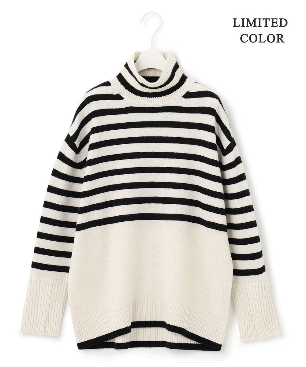 ICB 【新色追加・WEB限定カラーあり】 ソフトカシミヤミックス ハイネックニット 