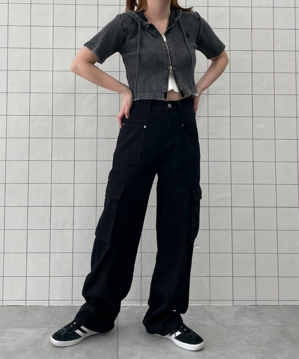 WEGO マルチポケットワイドカーゴパンツ 