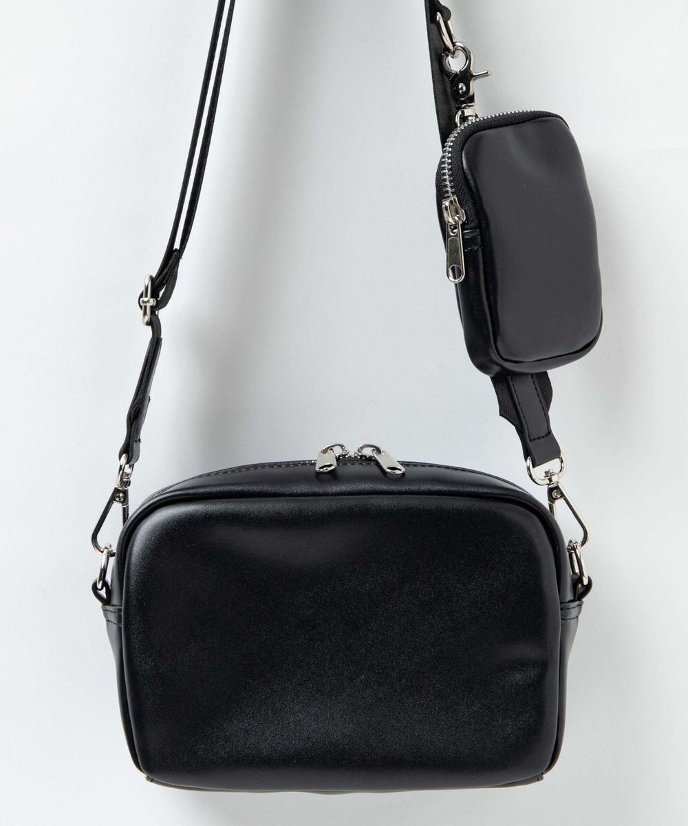 WEGO ポーチ付きスクエアショルダー 