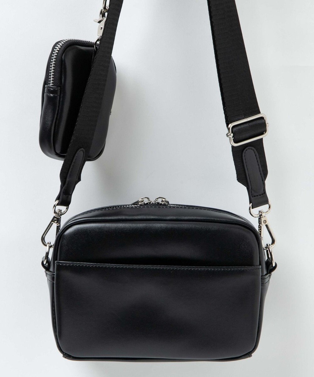 WEGO ポーチ付きスクエアショルダー 