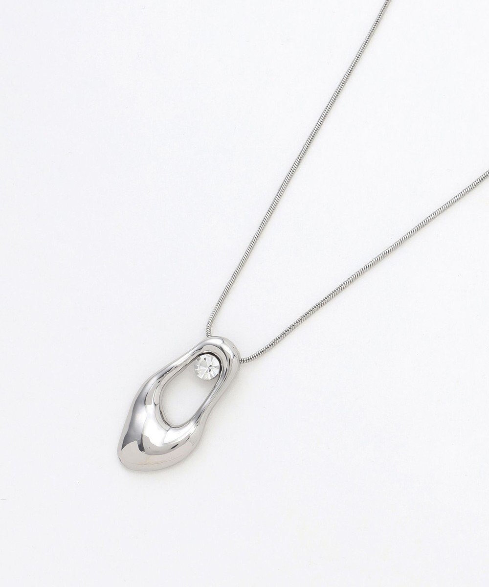 自由区 【カタログ掲載】カーブオーバル ネックレス 