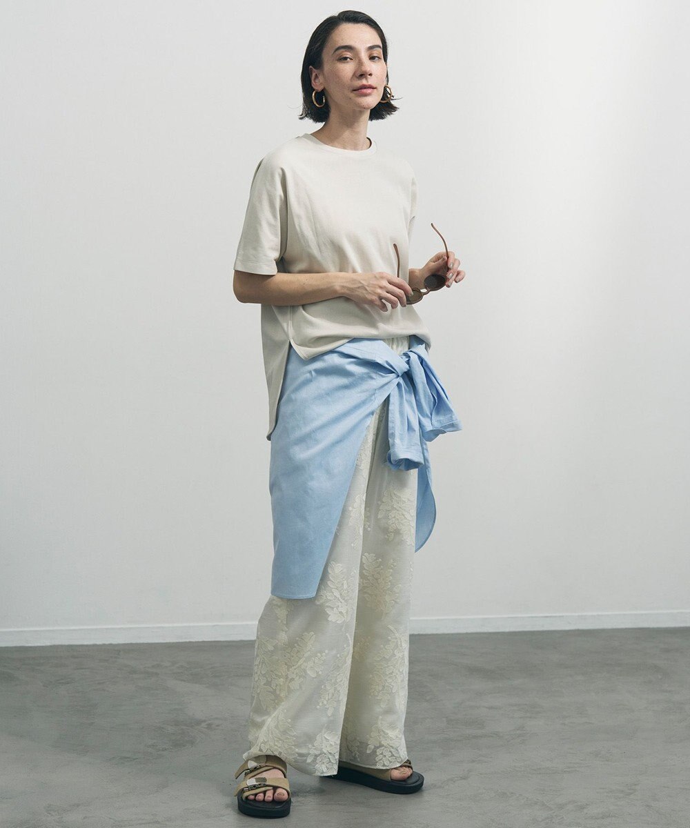 UNFILO L BEAUTY FORM-T cotton フォルムTシャツ 