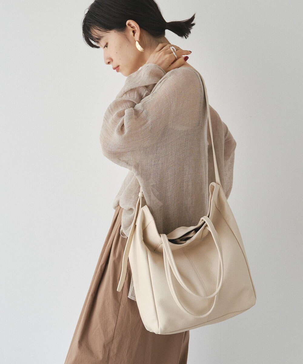 russet 【2025AW新作】《WEB限定》レザー2WAYトートバッグ(CE-1584-WEB) 