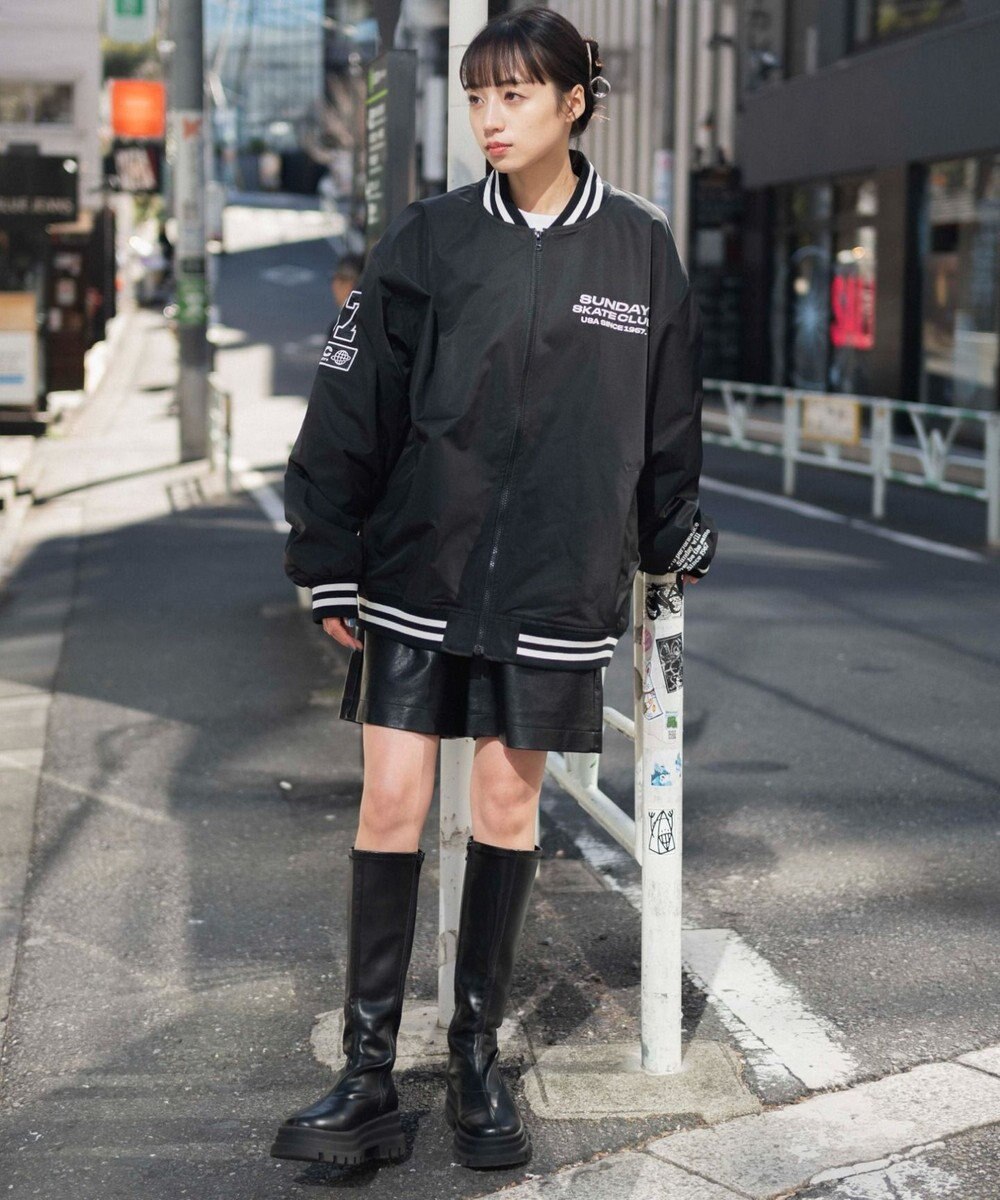 WEGO ZIPワッペンスタジャン 