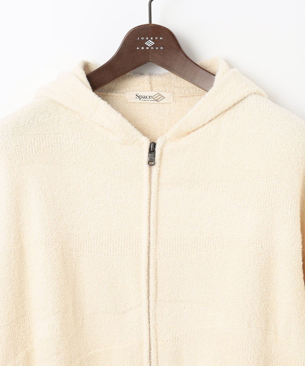 JOSEPH ABBOUD MOUNTAIN 【SPACE／UNISEX】ベアフリースカモフラージュ パーカー 