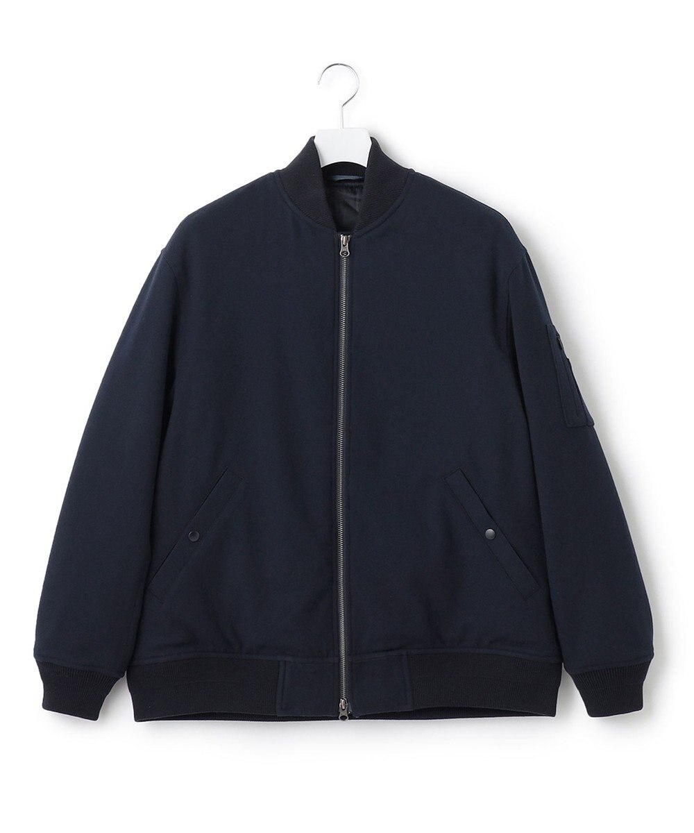 J.PRESS YORK STREET 【UNISEX】2wayストレッチ MA-1ブルゾン 