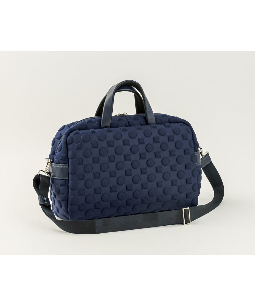 MIYABIYA 【撥水加工】La quoh with kirakaracho 南蛮七宝エンボスボンディング ボストン 