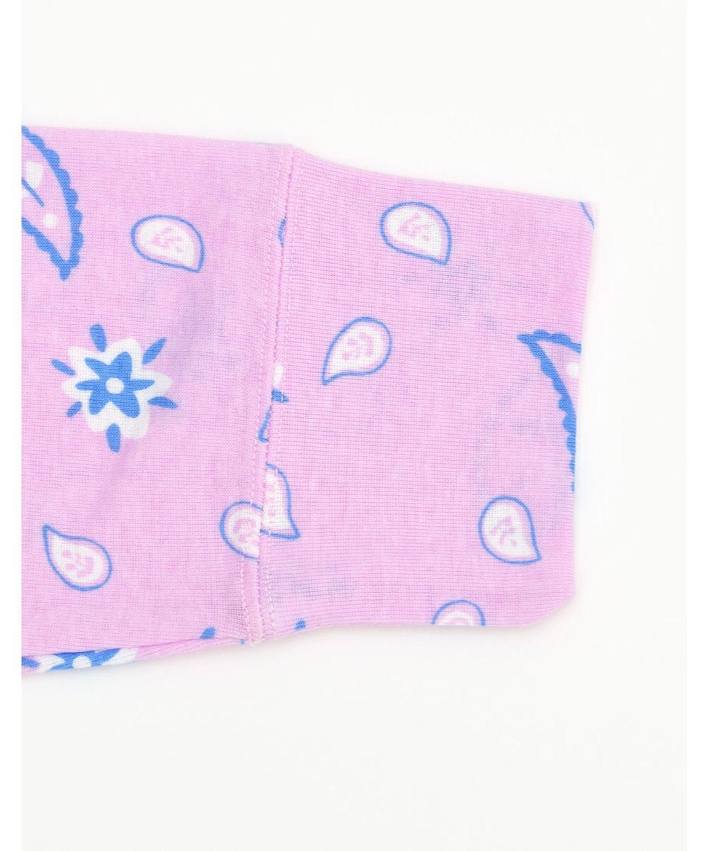 tsumori chisato SLEEP パジャマ　長袖　長ズボン　ルームウエア　綿100%　バンダナ風柄　/ワコール　UDX544 