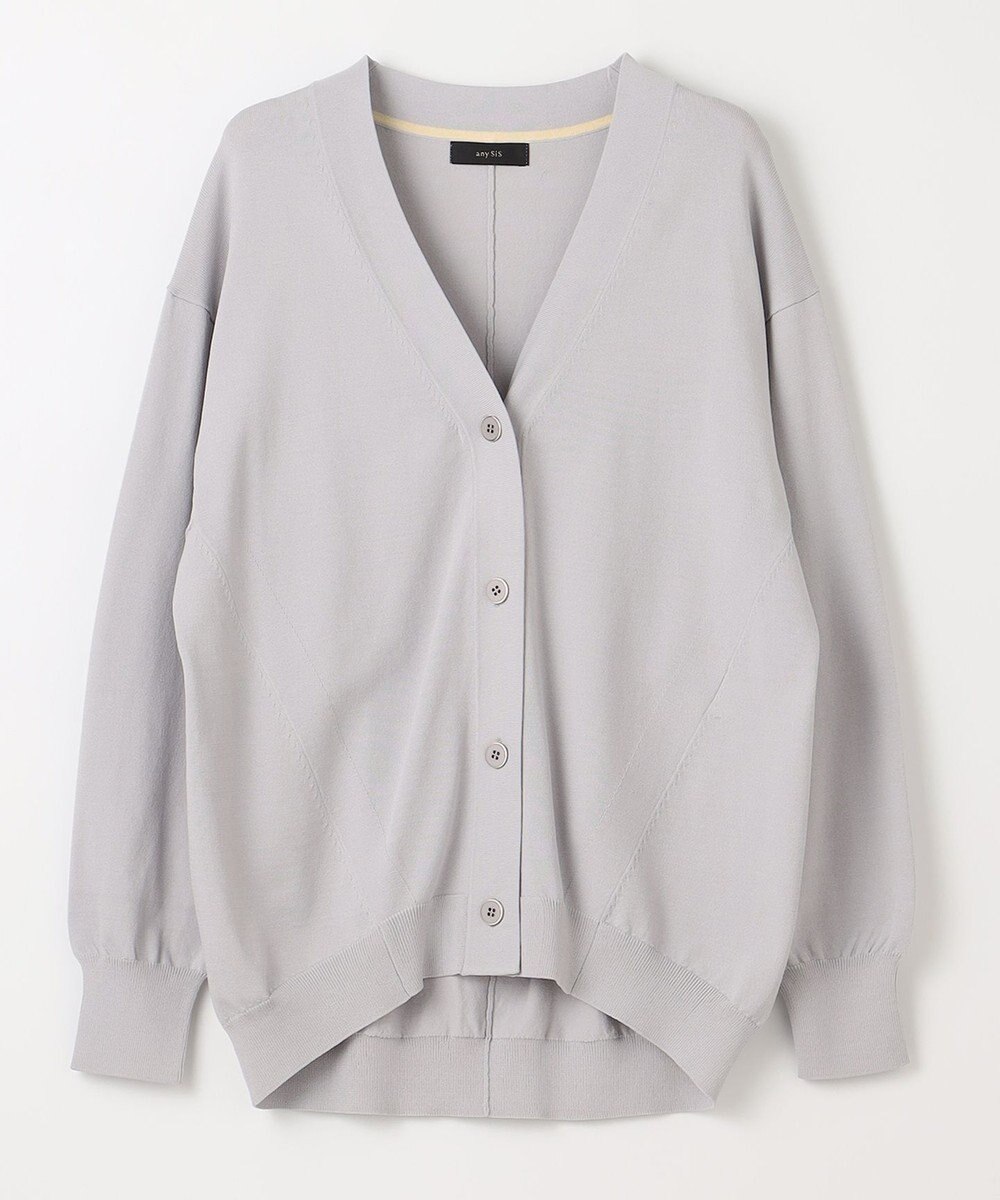 ANY SIS 【洗える】Ｖネック カーディガン 