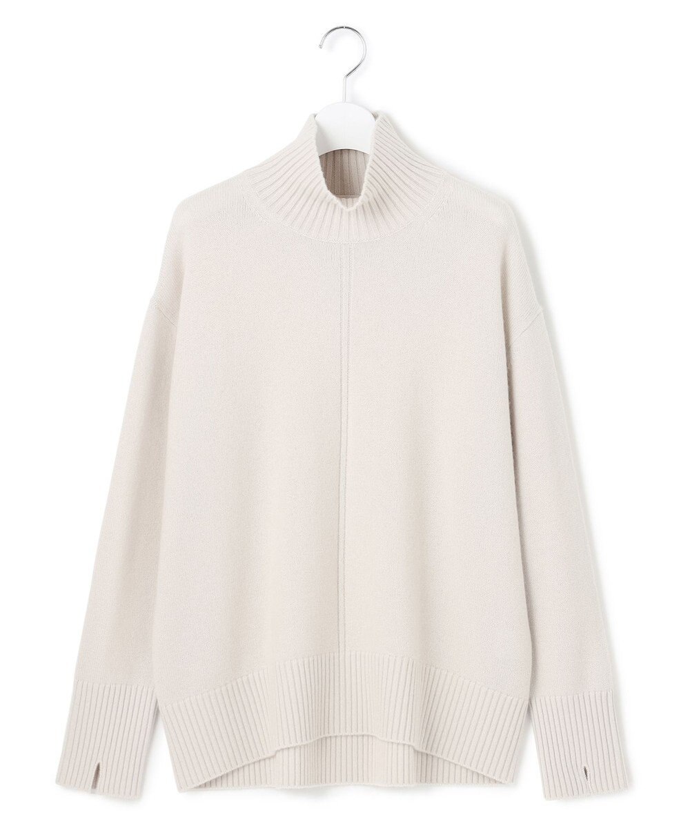 ICB L 【新色追加】ソフトカシミヤミックス ハイネックニット 