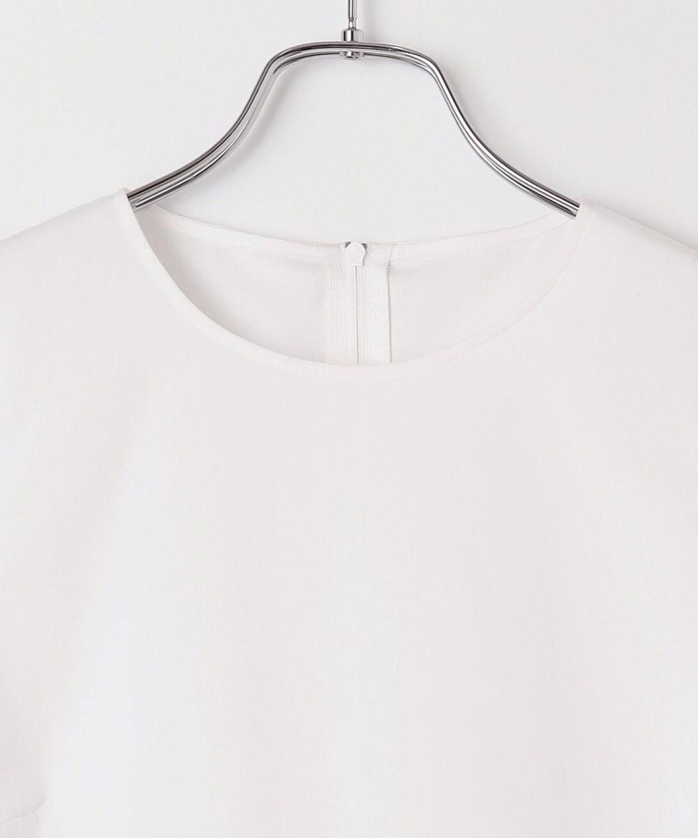 #Newans タックフリルヘムシャツ 