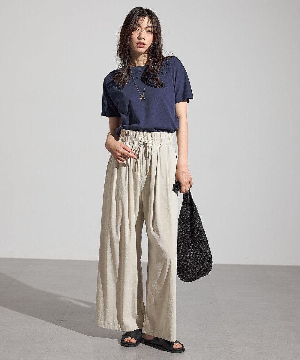 ANY 【新色追加/10色展開/洗濯機可/UVケア/接触冷感】プレミアムベーシック半袖Tシャツ 