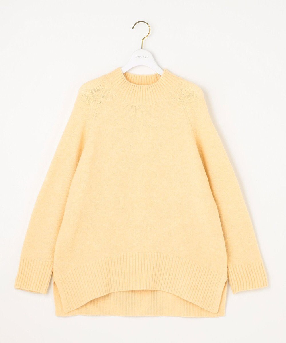 ANY SIS 【洗える】ハイネックラグラン ニット 