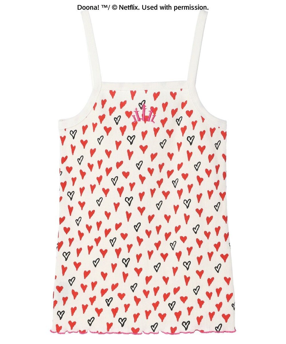 Green Parks ●ＤＯＯＮＡ！　ハートｐｔワッフルキャミ 