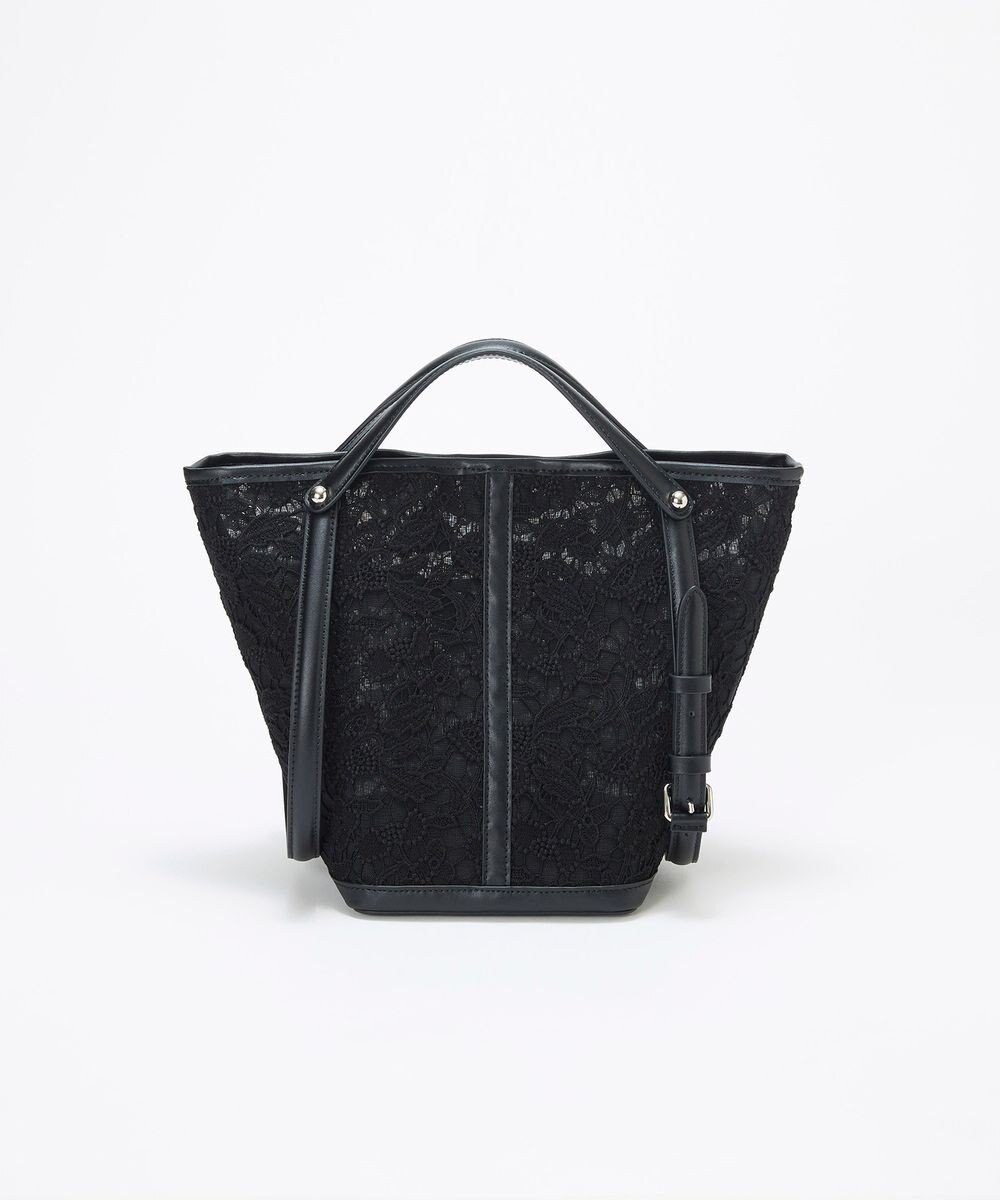 TOPKAPI 【TREASURE TOPKAPI】2way チェンジング トートバッグ レース/レオパード 