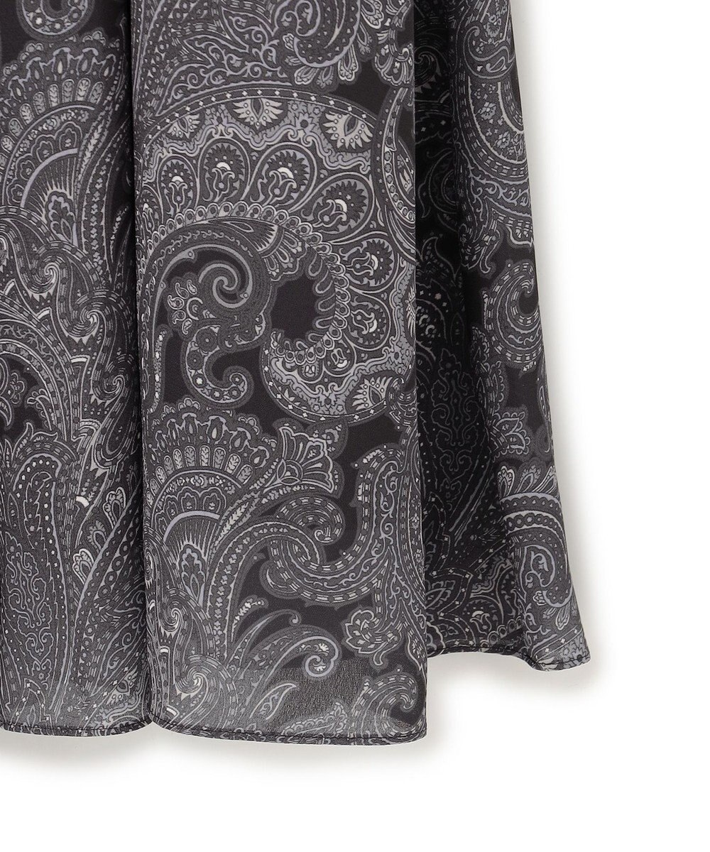 23区 S Ratti ペイズリープリント ティアード スカート 