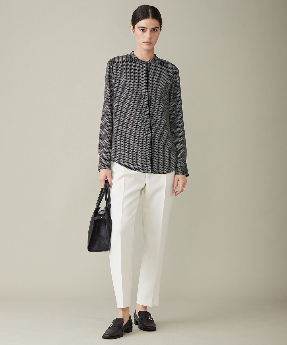 ICB 【洗える】エステルトリプルクロス スティックパンツ 