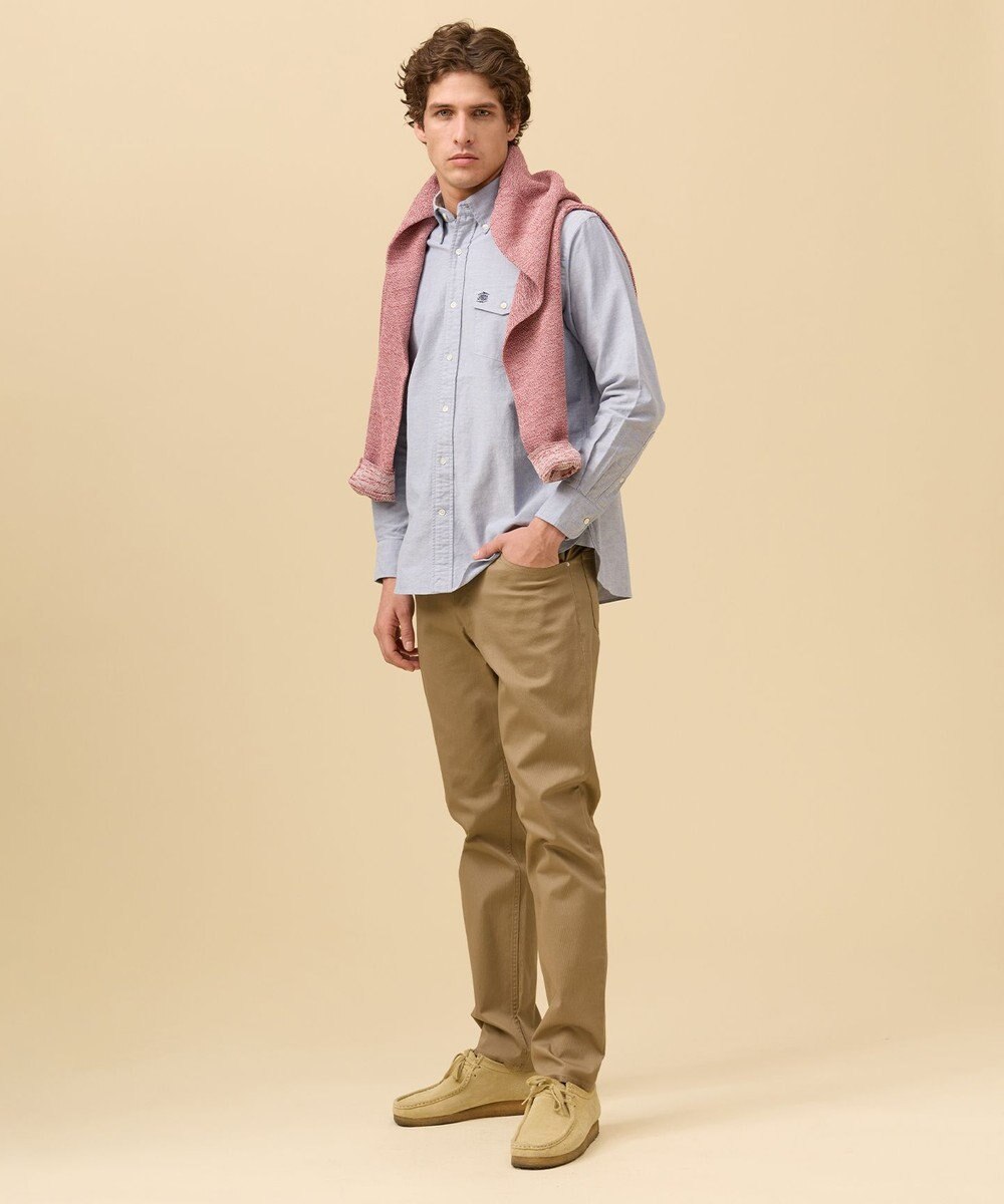 J.PRESS MEN 【KING SIZE】【IVY SHIRTS / 8色展開】オックスフォードオーバル シャツ /B.D. 