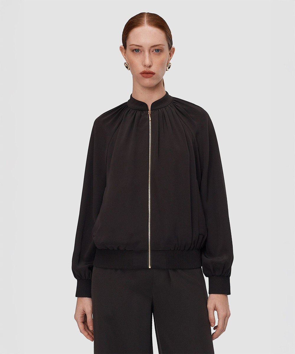 JOSEPH サテンツイル　ジャケット 