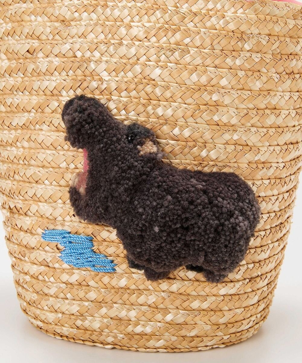 TOPKAPI 【TREASURE TOPKAPI】 アニマル カゴバッグ【ハシビロコウ/ パンダ/ カバ】 