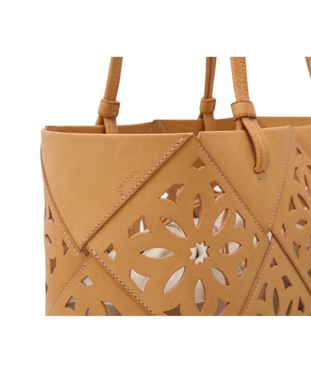 genten サスカットバスケット手提げバッグ＜LL＞ 