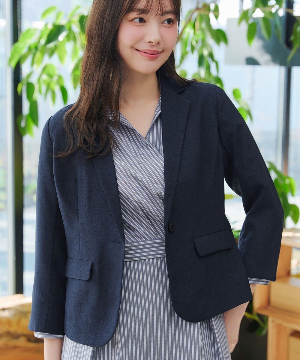 Tiaclasse L テーラードサマージャケット 