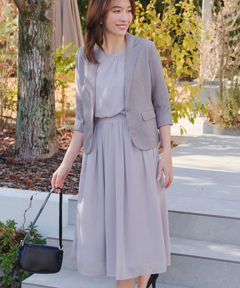 Tiaclasse L テーラードサマージャケット 